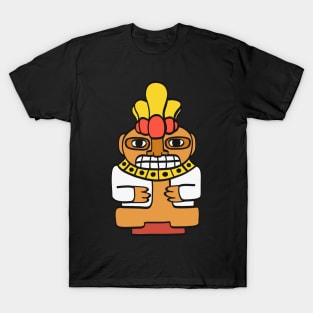 Aztec Statue South American Figure Indian T-Shirt